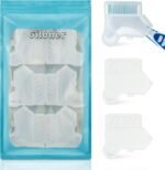 Tooth brush cover cap with air vent 3pcs denture brush cover set for d.jpg