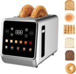 Touch screen toaster with lcd display 2 slice stainless steel digital.jpg
