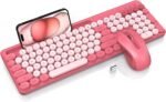 Wireless keyboard and mouse combo retro round keycaps cute full size.jpg