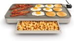 Bella 12 x 22 electric griddle with warming tray evergood ceramic.jpg
