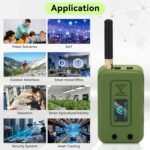 1762235587 2 set esp32 lora v4 development board 3000mah battery green case.jpg