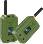 2 set esp32 lora v4 development board 3000mah battery green case.jpg