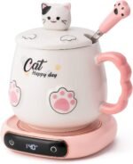 Bgbg coffee mug warmer cute cat mug set beverage cup warmer for des.jpg