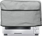 Crutello 9 slice toaster oven cover with storage pockets for small a.jpg
