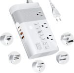 Doace 220v to 110v voltage converter for european travel max 500w pur.jpg